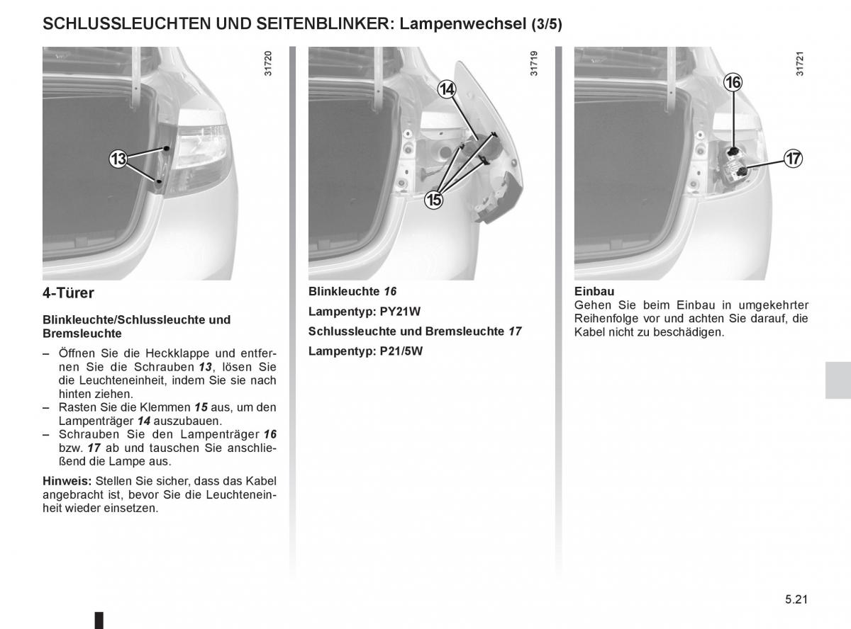 Renault Fluence Handbuch / page 191