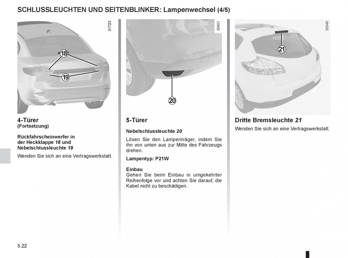 Renault Fluence Handbuch / page 192