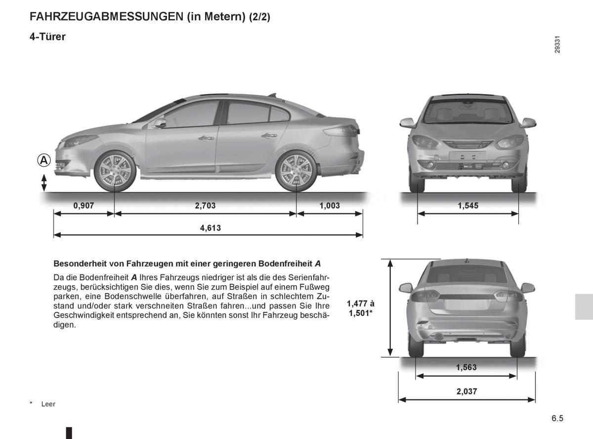 Renault Fluence Handbuch / page 219