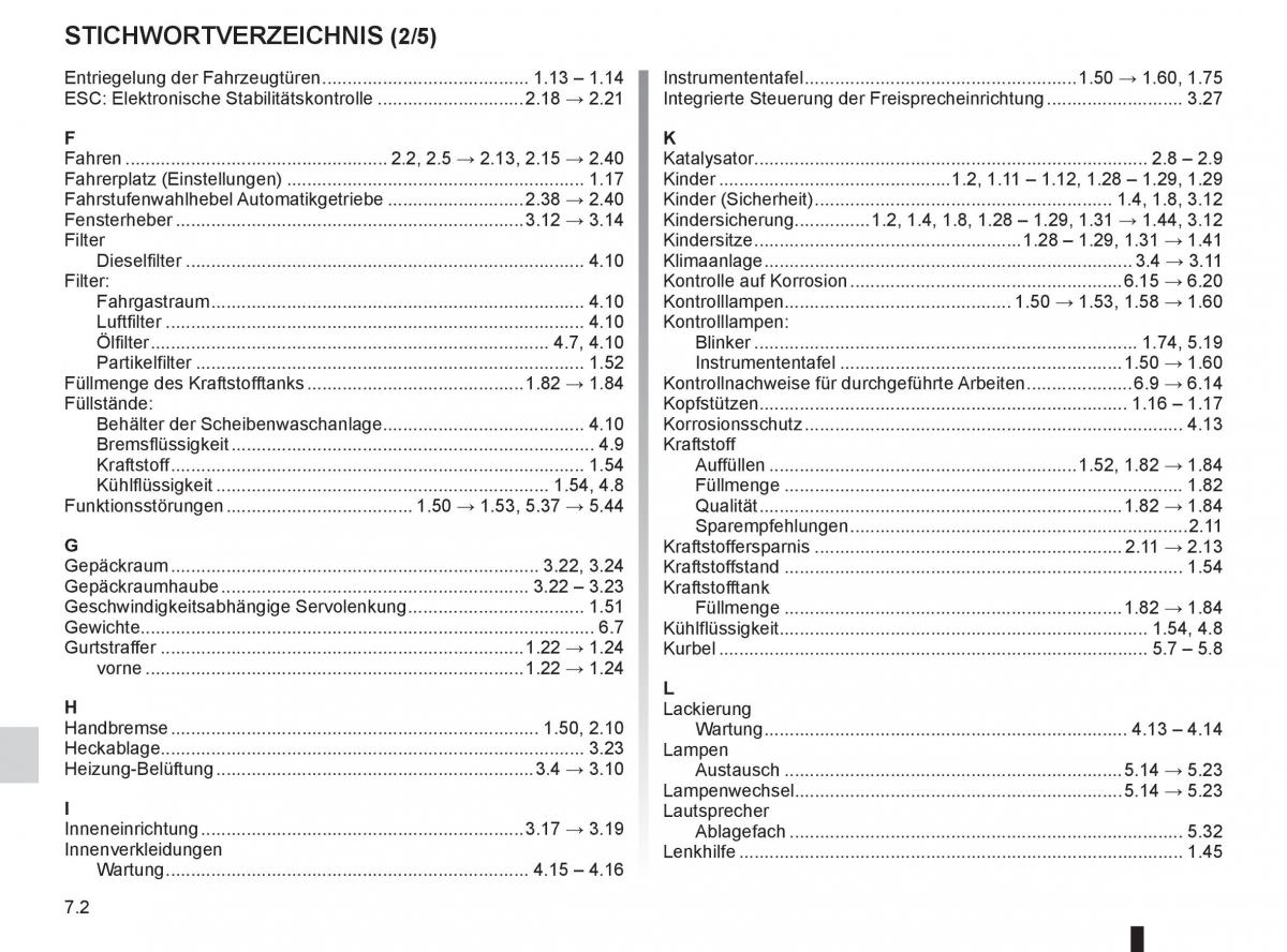 Renault Fluence Handbuch / page 236