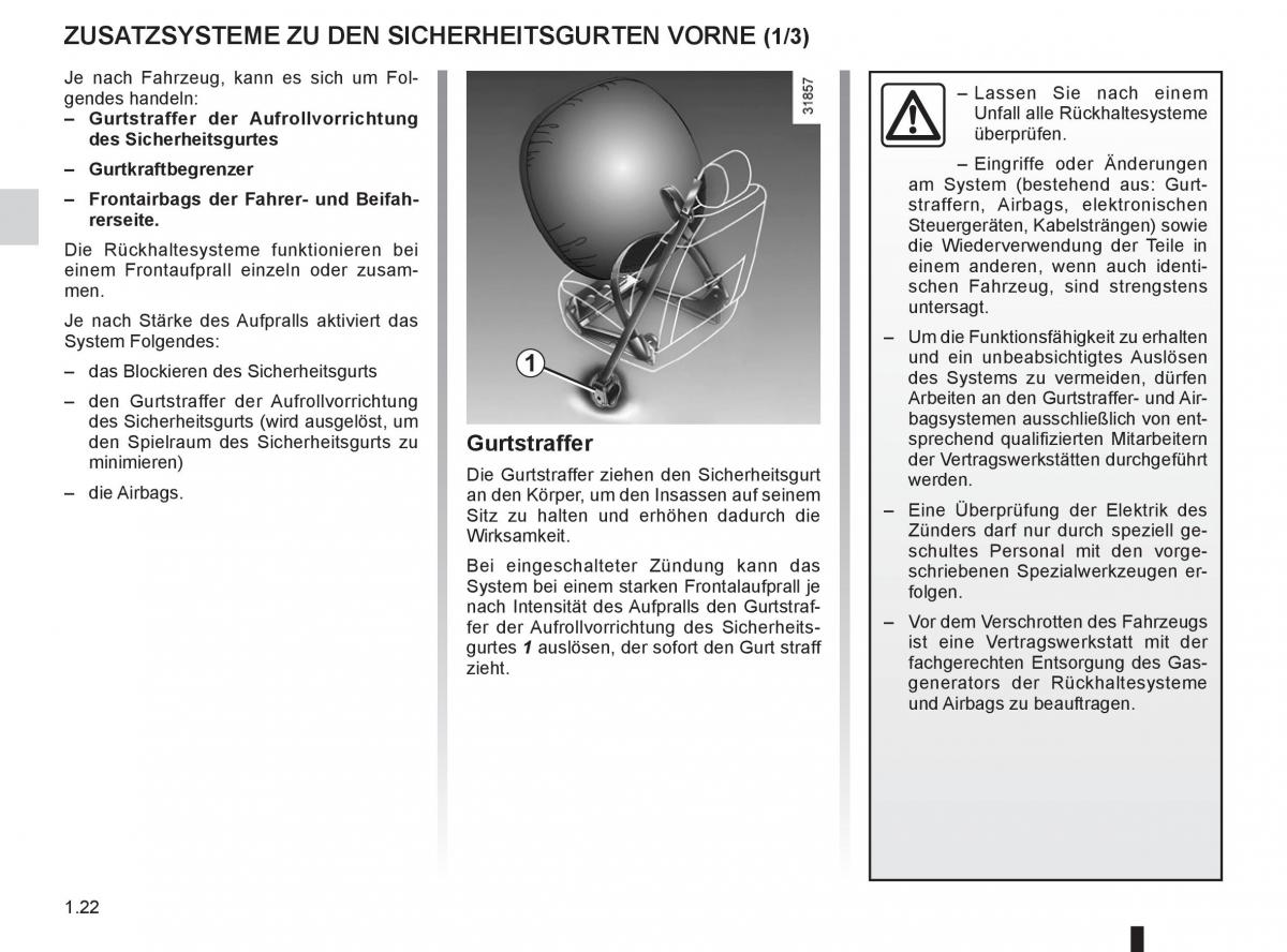 Renault Fluence Handbuch / page 24