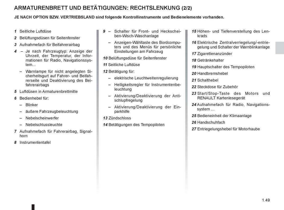 Renault Fluence Handbuch / page 51