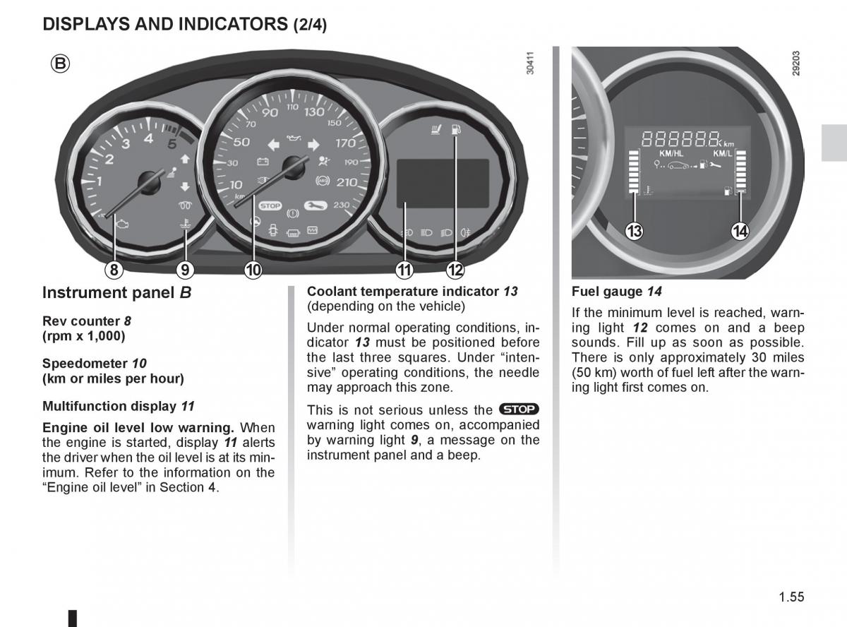 Renault Fluence owners manual / page 59