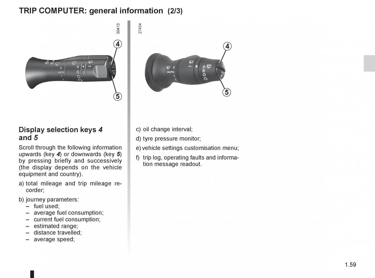 Renault Fluence owners manual / page 63