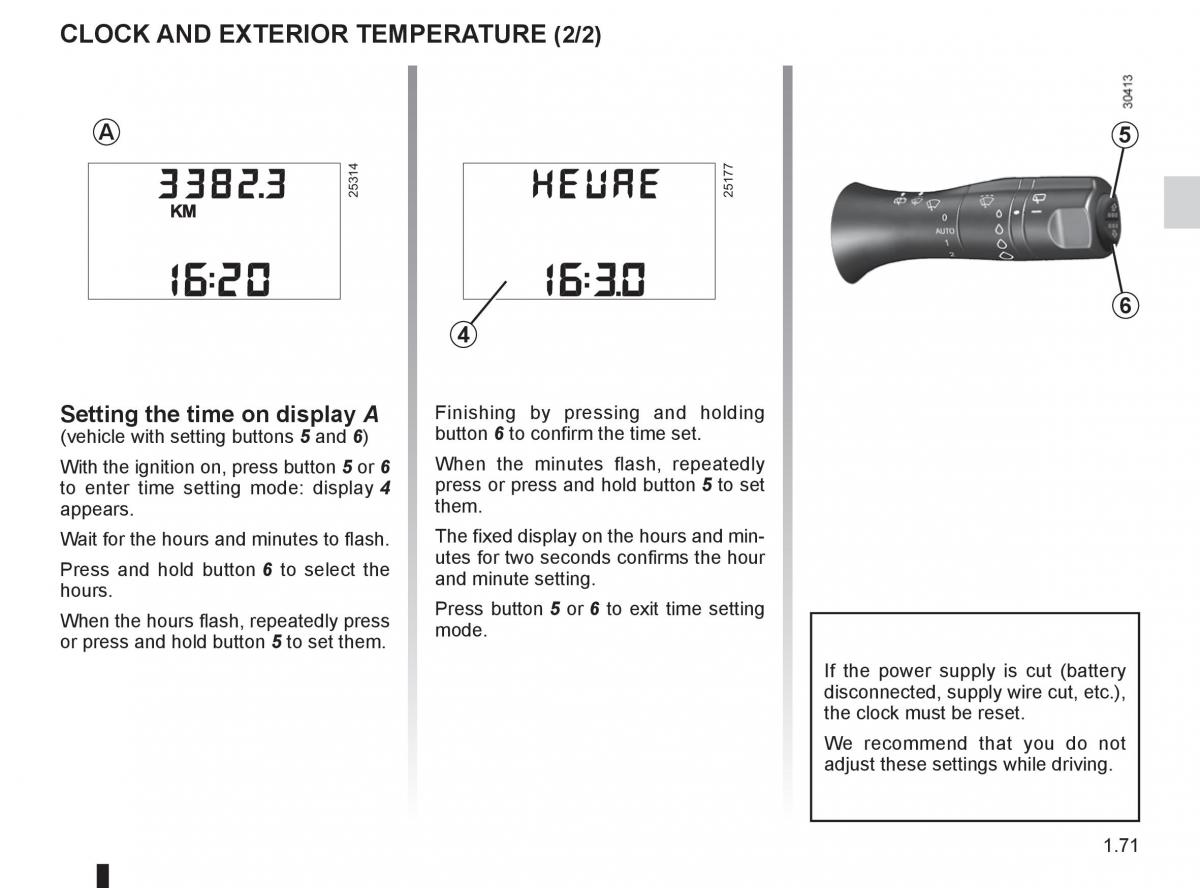 Renault Fluence owners manual / page 75