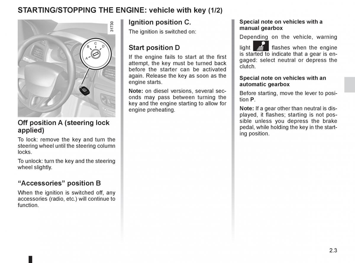 Renault Fluence owners manual / page 91