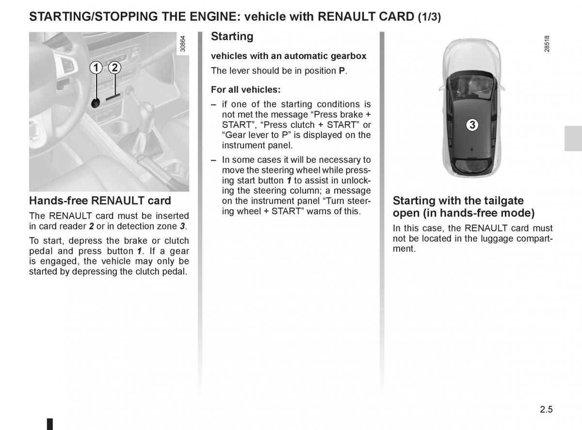 Renault Fluence owners manual / page 93