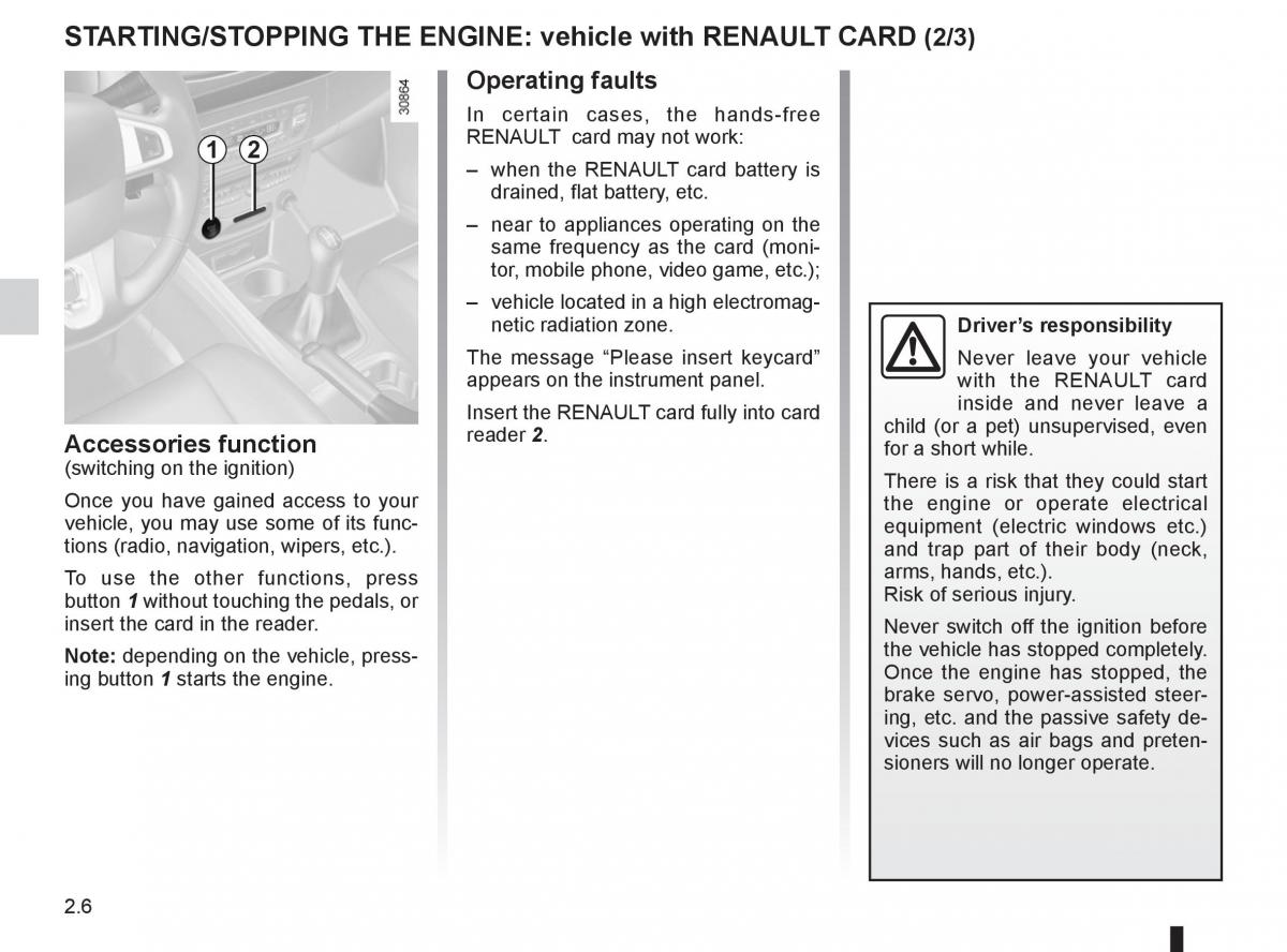 Renault Fluence owners manual / page 94