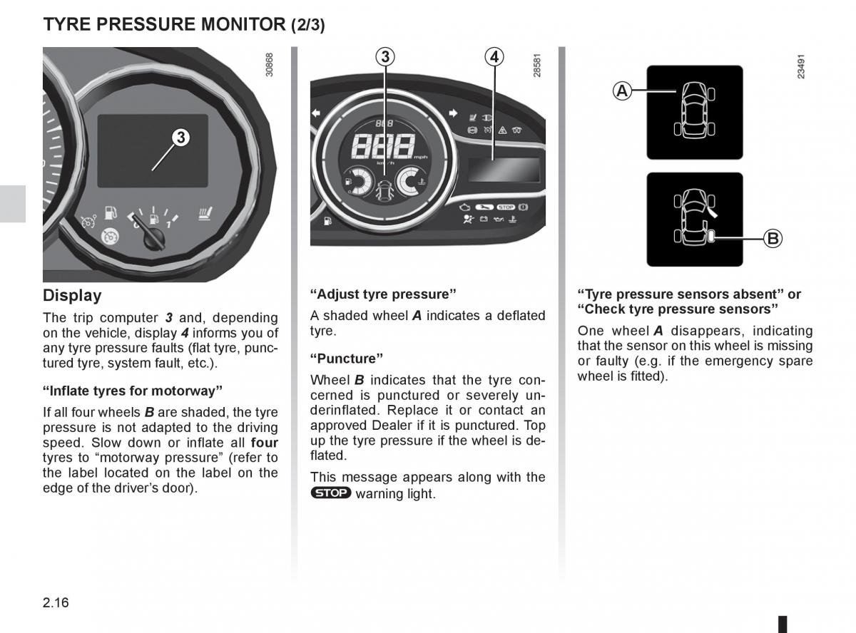 Renault Fluence owners manual / page 104