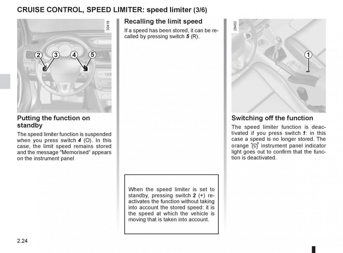 Renault Fluence owners manual / page 112