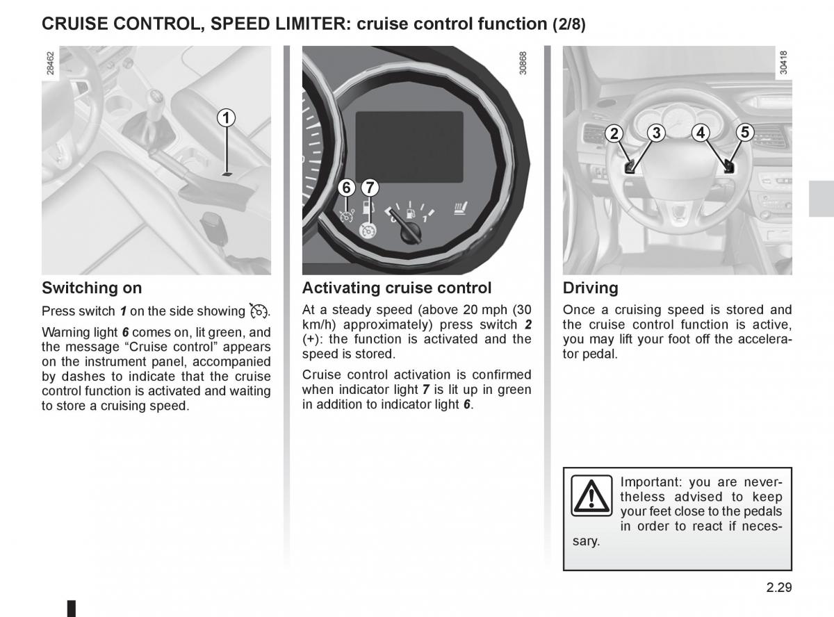 Renault Fluence owners manual / page 117