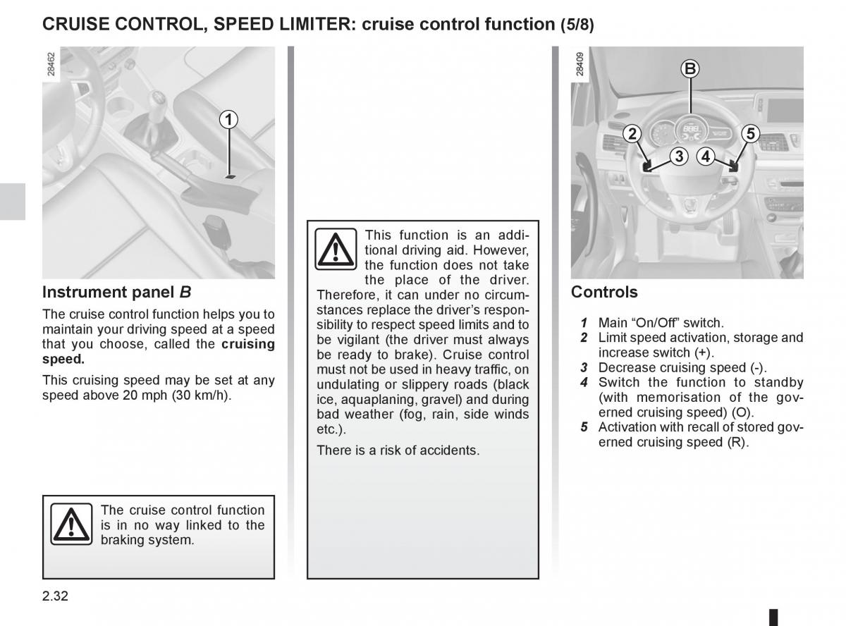 Renault Fluence owners manual / page 120