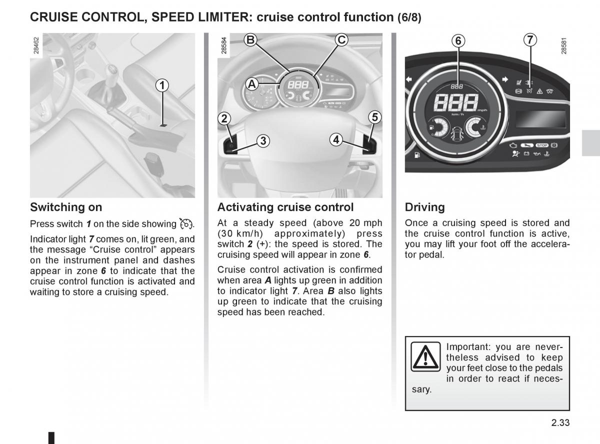 Renault Fluence owners manual / page 121