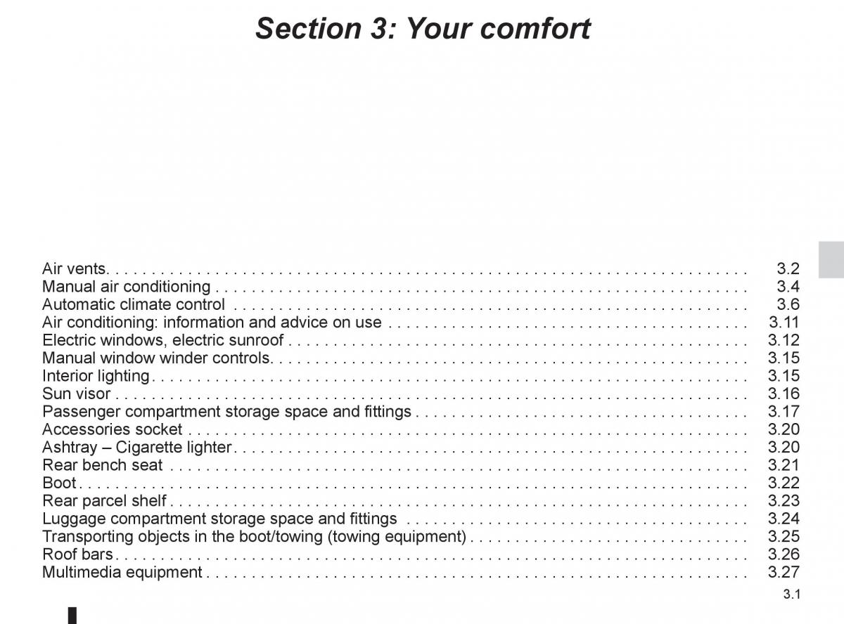 Renault Fluence owners manual / page 129