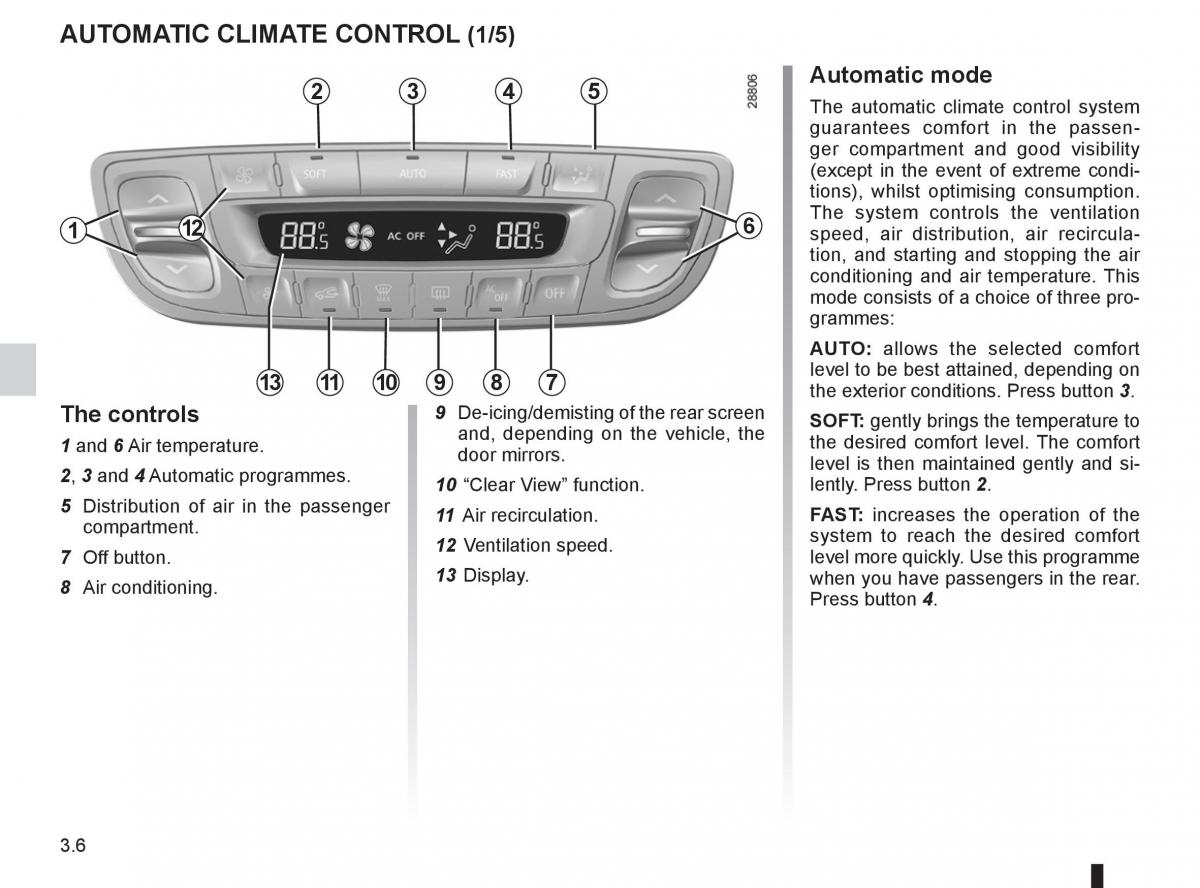 Renault Fluence owners manual / page 134