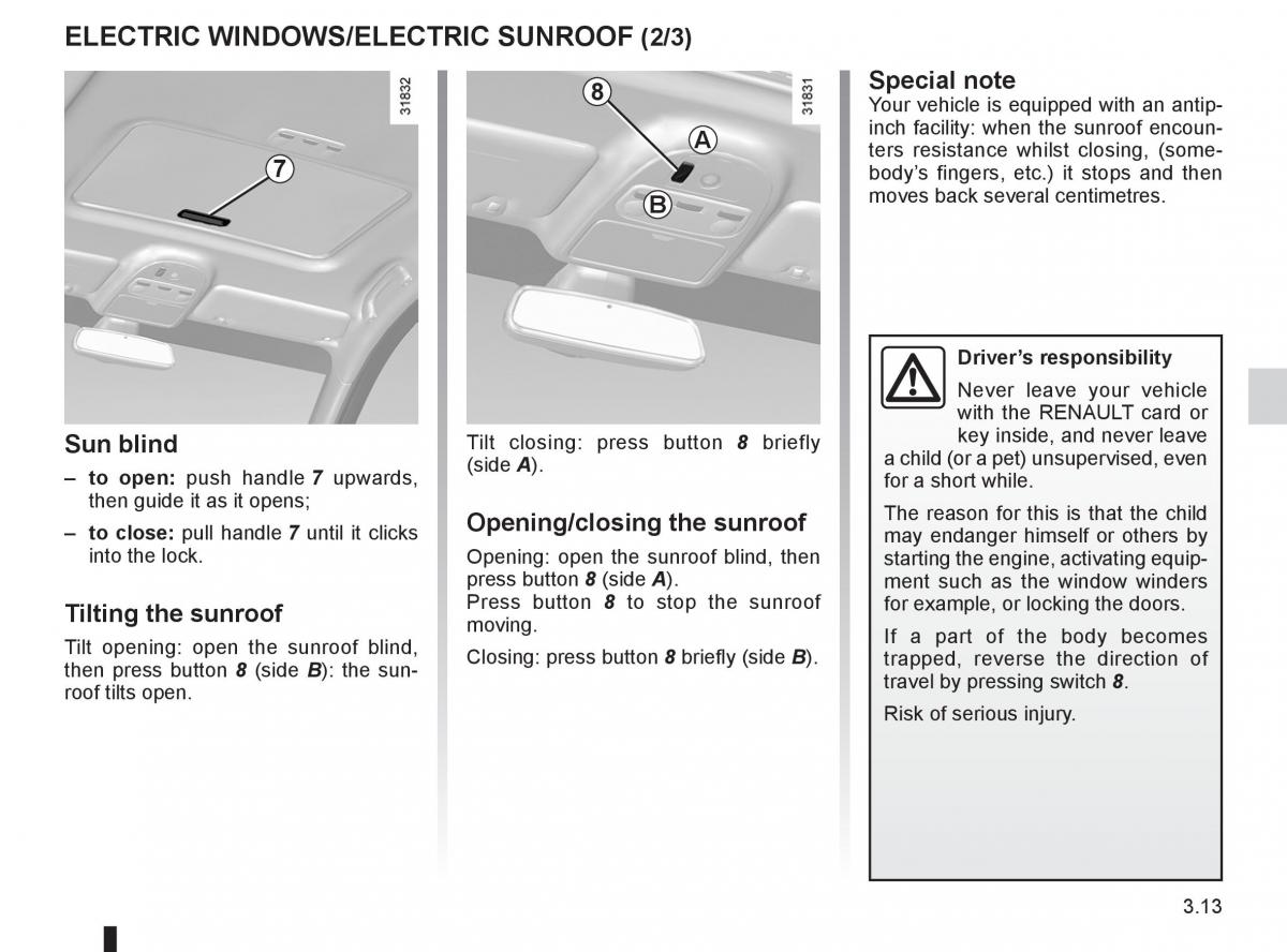 Renault Fluence owners manual / page 141