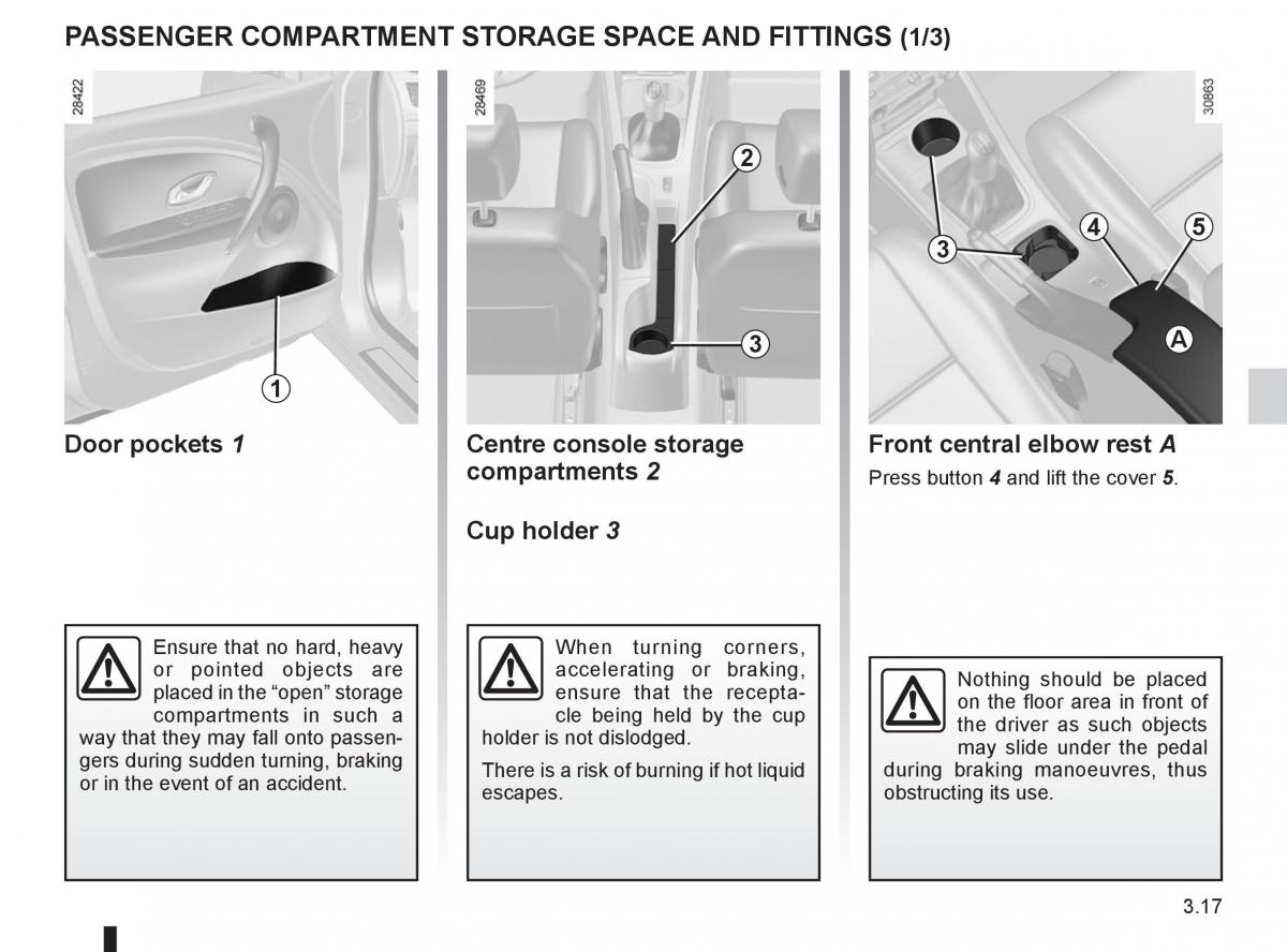 Renault Fluence owners manual / page 145