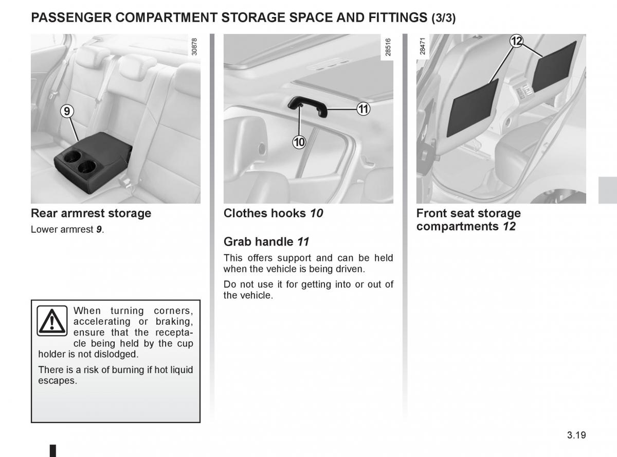 Renault Fluence owners manual / page 147