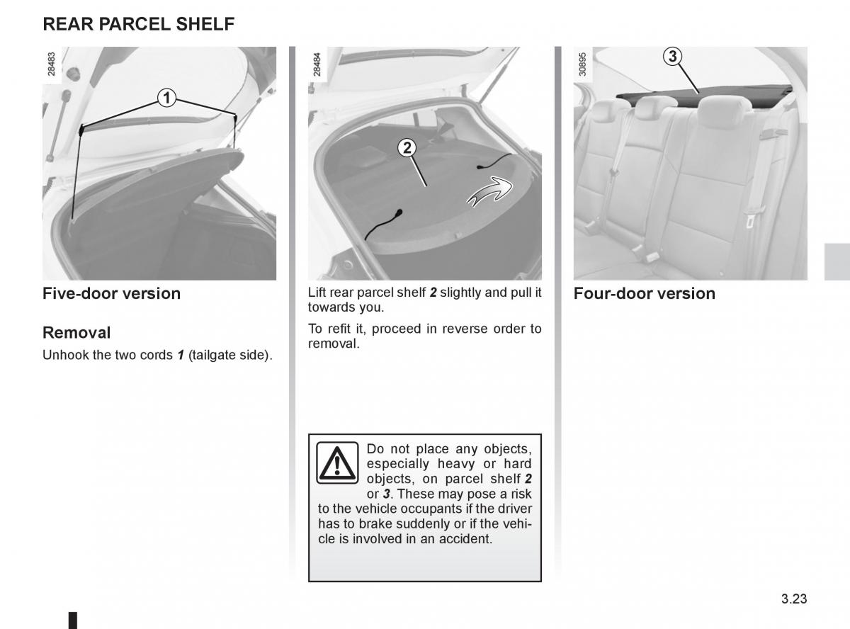 Renault Fluence owners manual / page 151