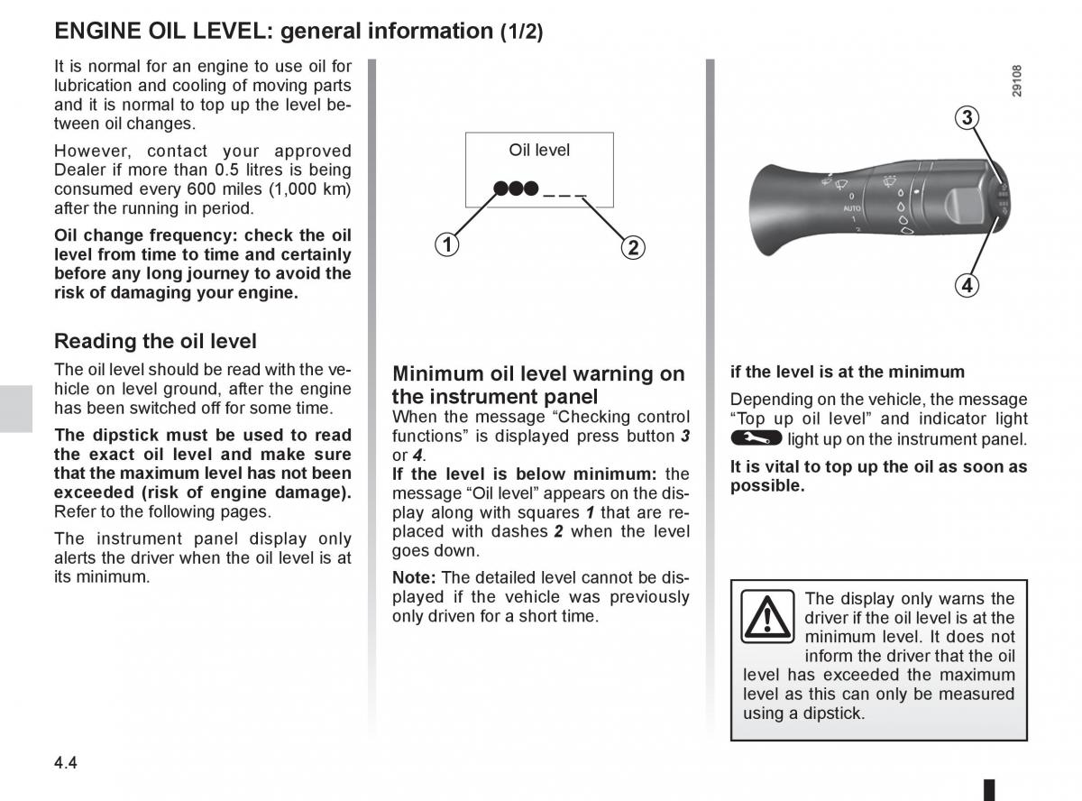 Renault Fluence owners manual / page 160