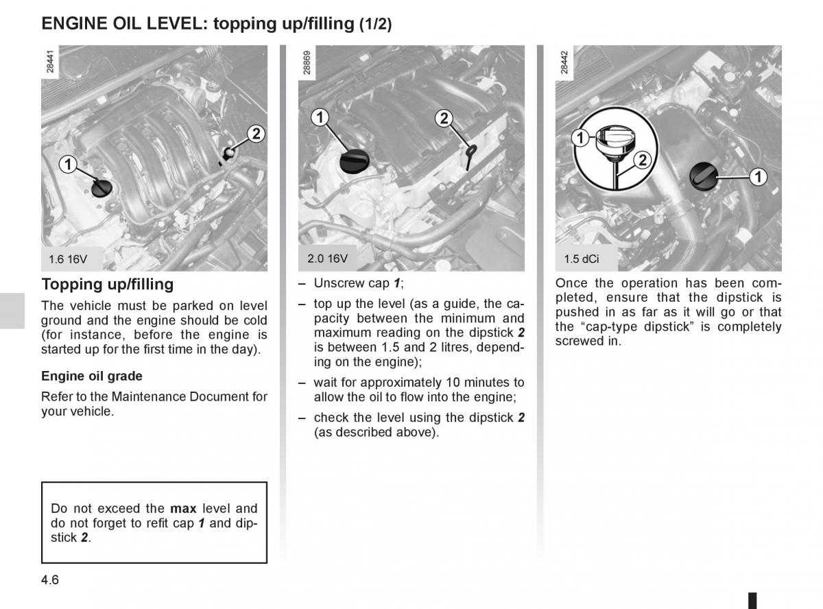 Renault Fluence owners manual / page 162