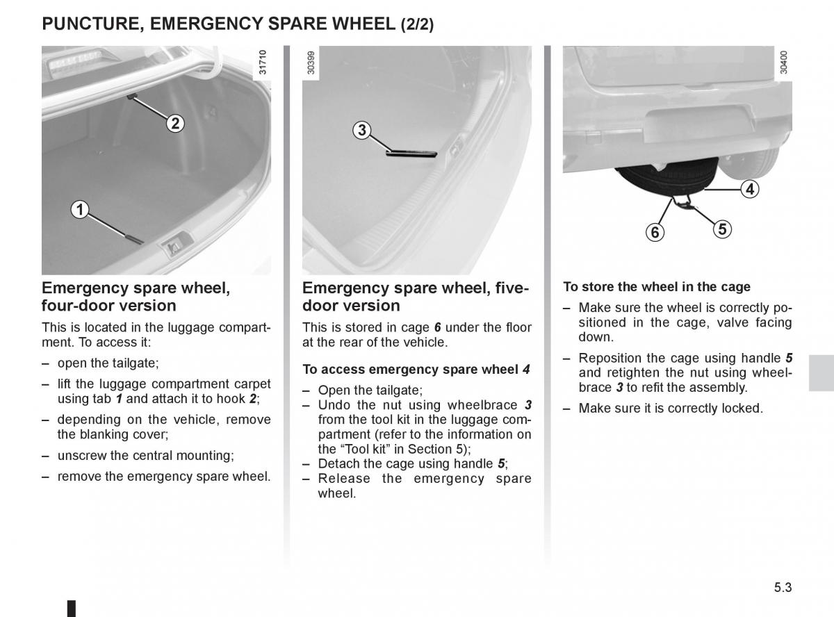 Renault Fluence owners manual / page 175