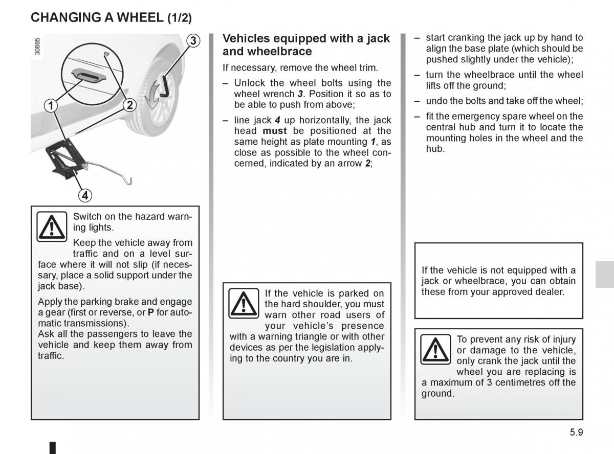 Renault Fluence owners manual / page 181