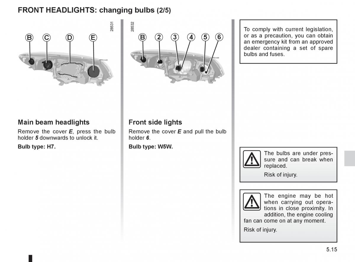 Renault Fluence owners manual / page 187