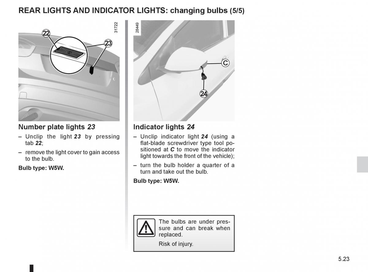 Renault Fluence owners manual / page 195