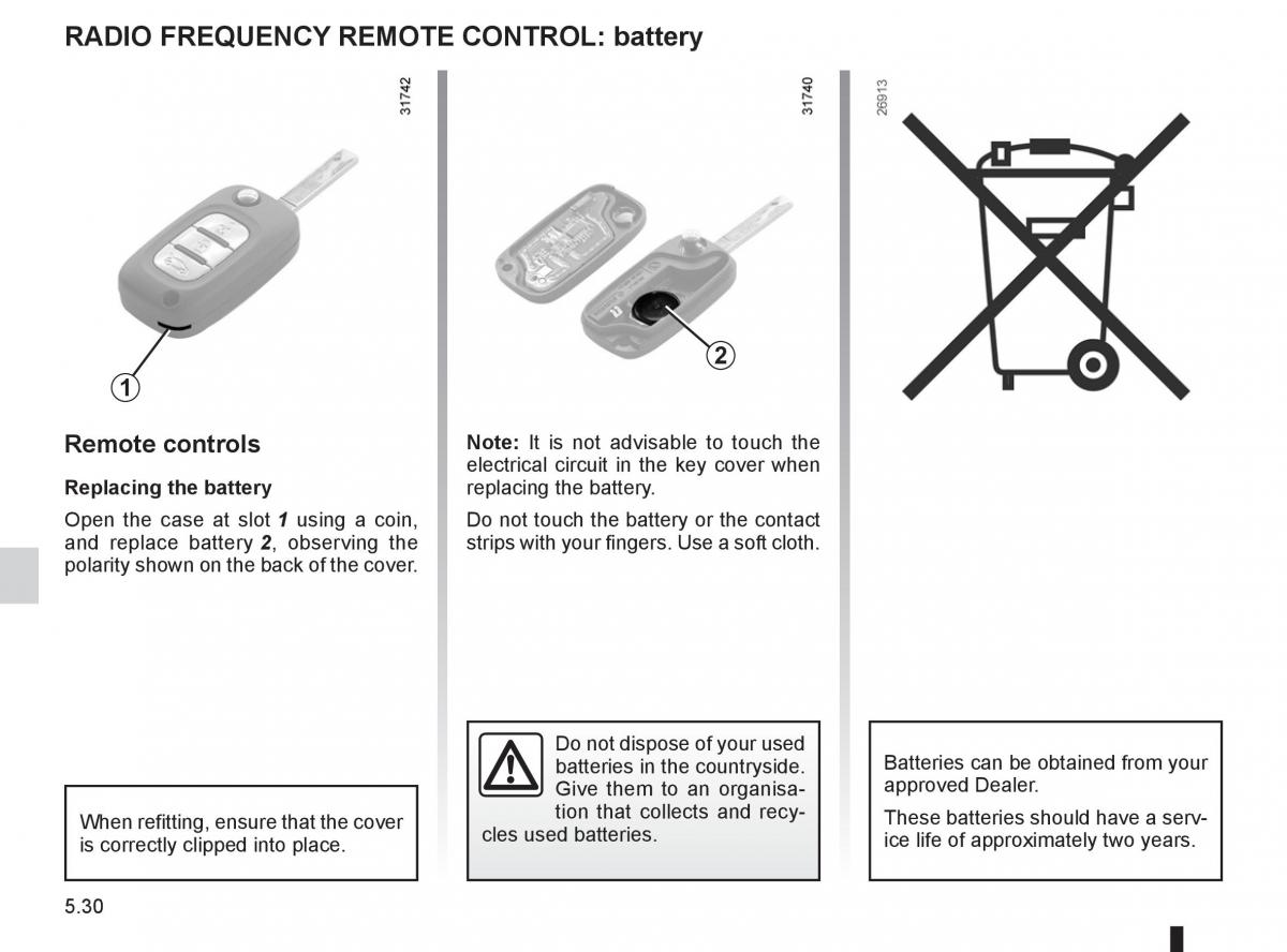 Renault Fluence owners manual / page 202