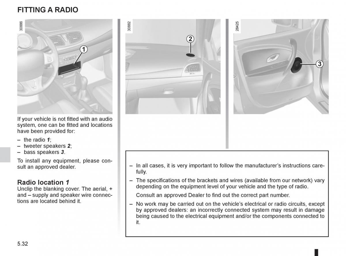 Renault Fluence owners manual / page 204