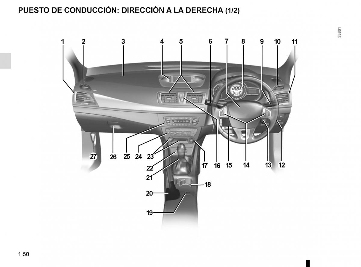 Renault Fluence manual del propietario / page 56