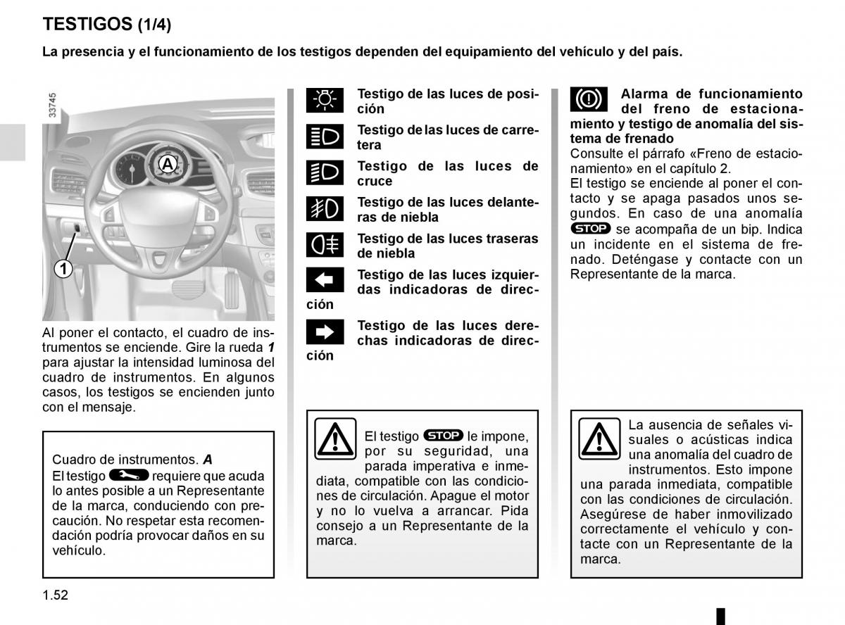 Renault Fluence manual del propietario / page 58