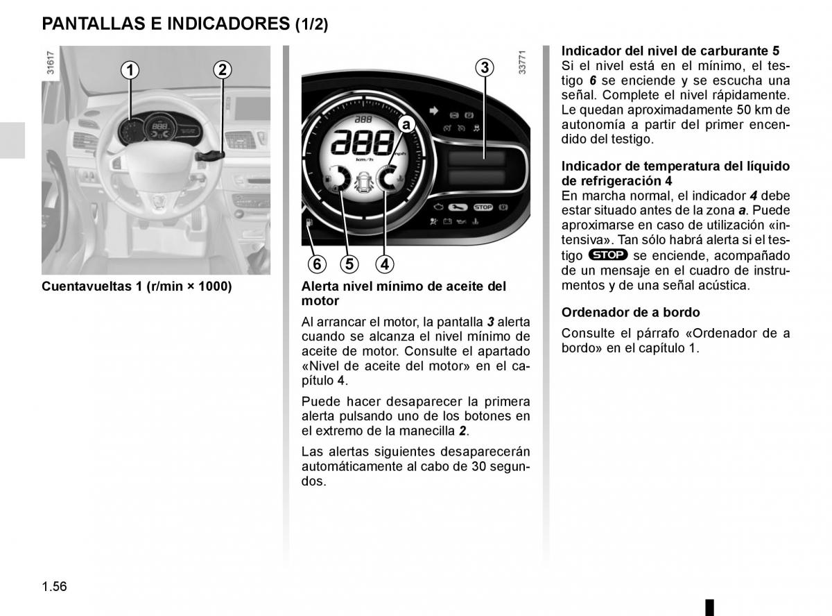 Renault Fluence manual del propietario / page 62