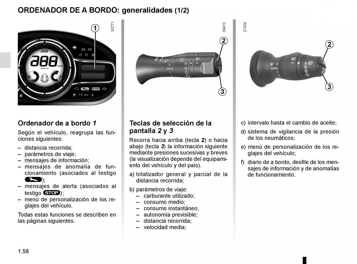 Renault Fluence manual del propietario / page 64