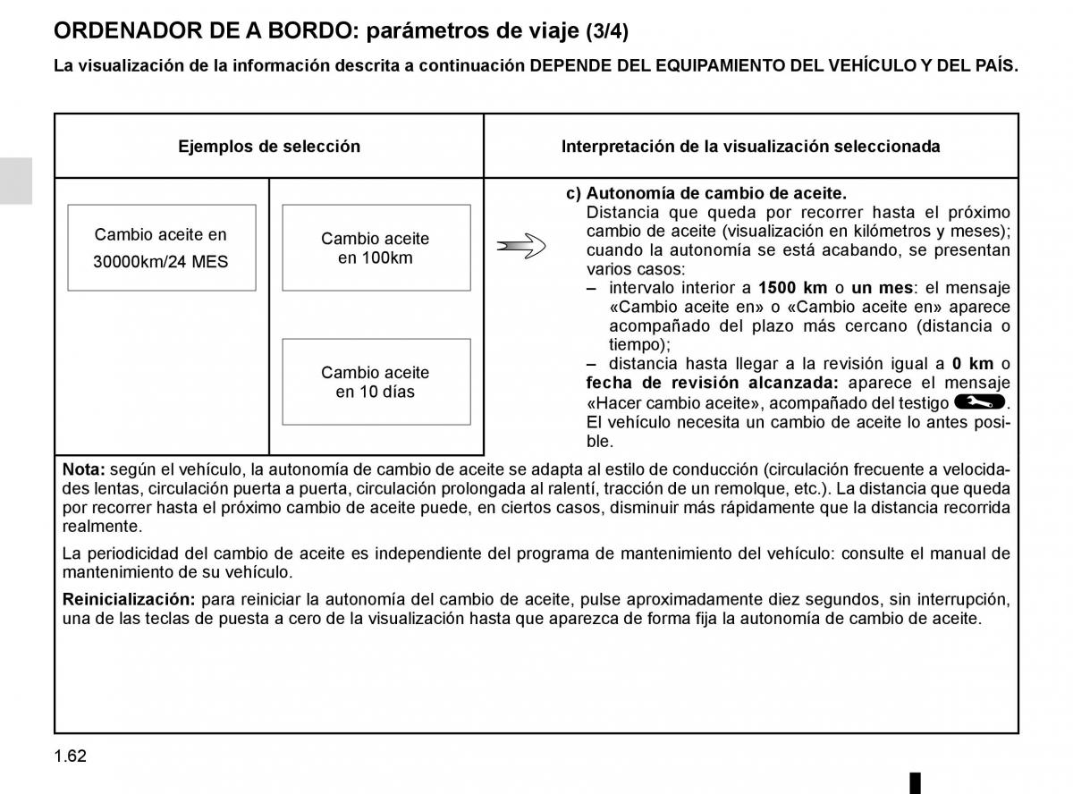 Renault Fluence manual del propietario / page 68