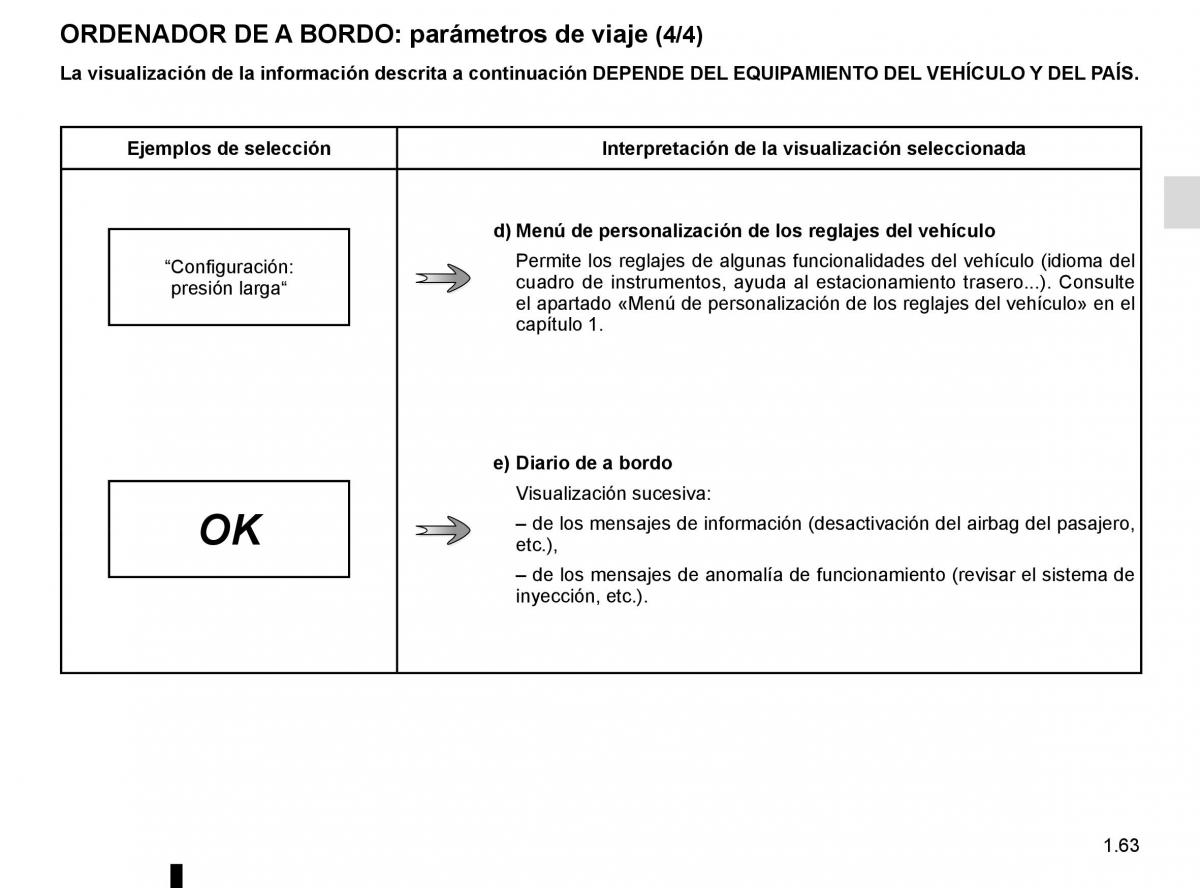 Renault Fluence manual del propietario / page 69