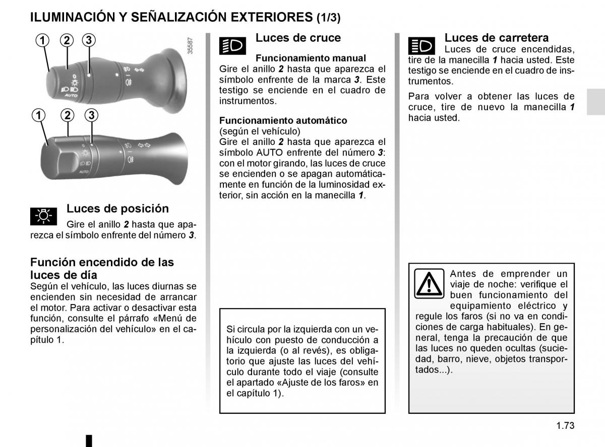 Renault Fluence manual del propietario / page 79