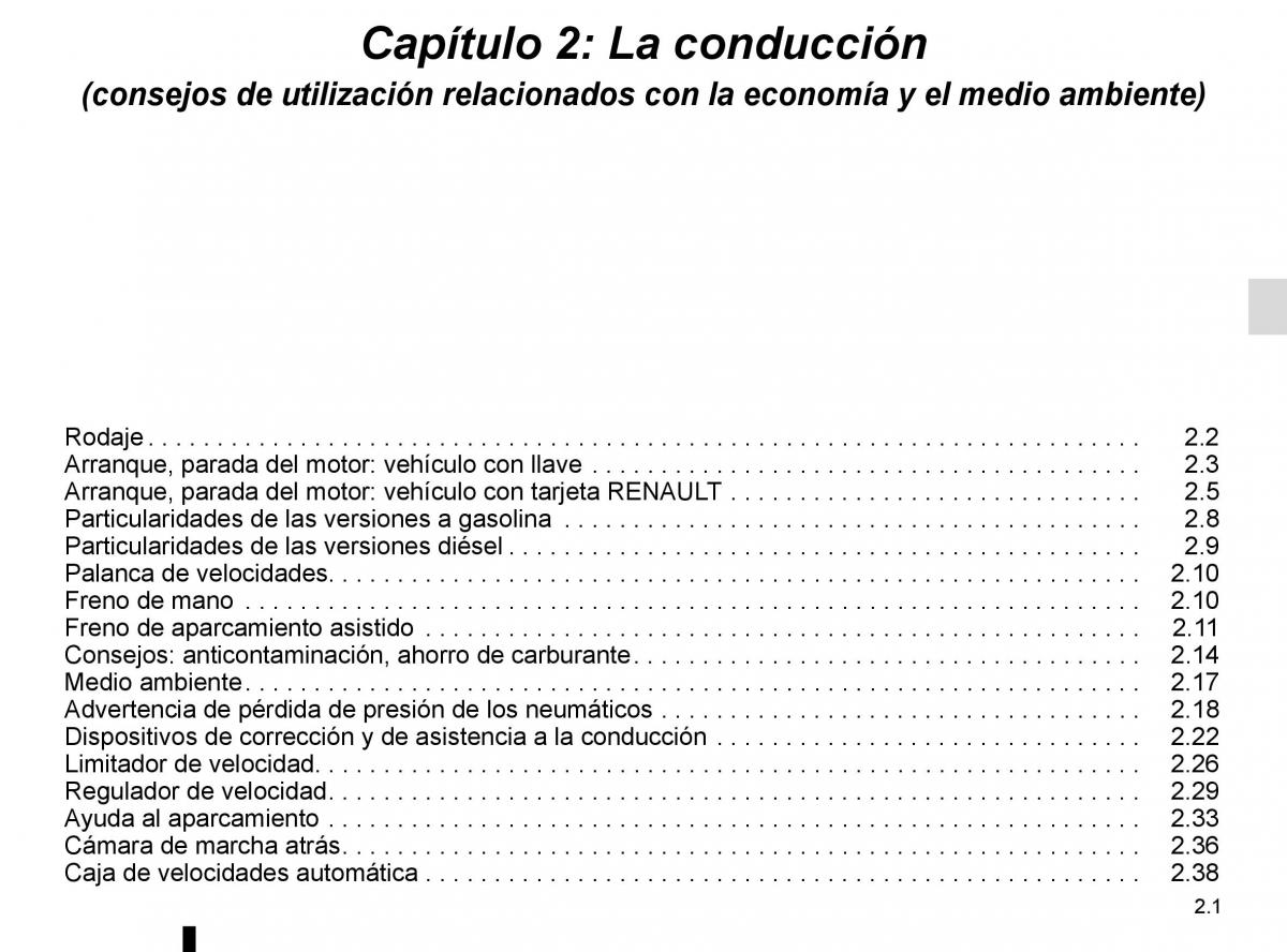 Renault Fluence manual del propietario / page 91