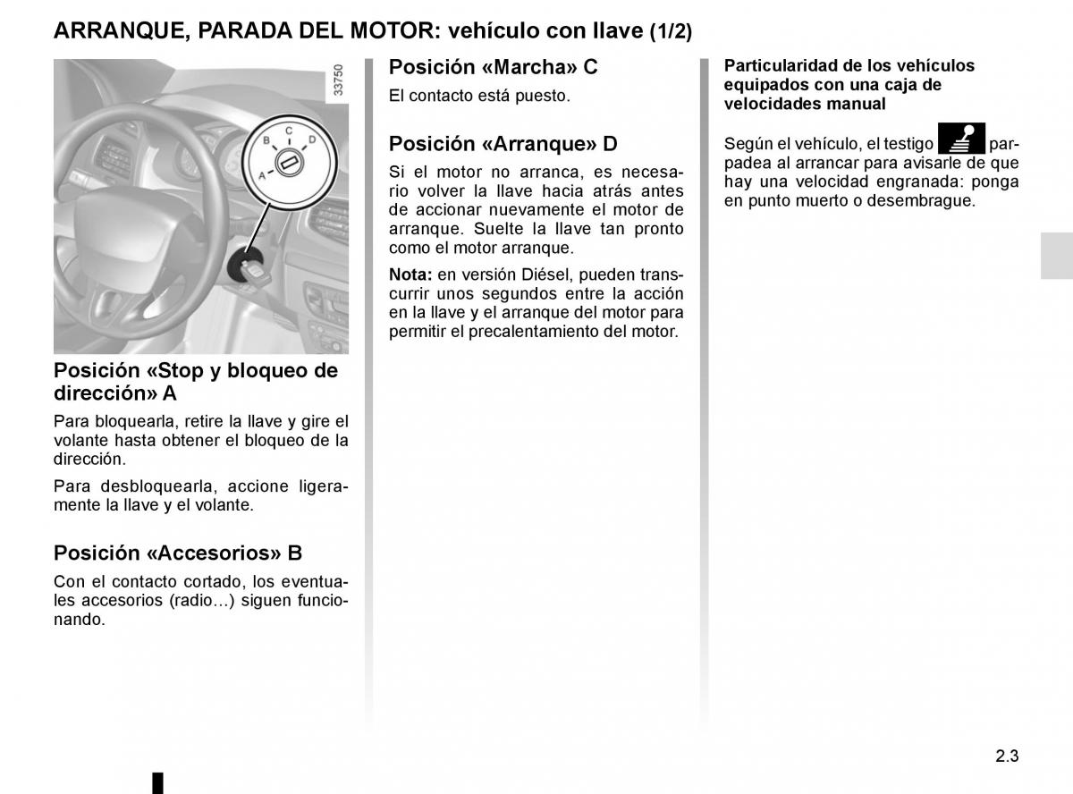 Renault Fluence manual del propietario / page 93