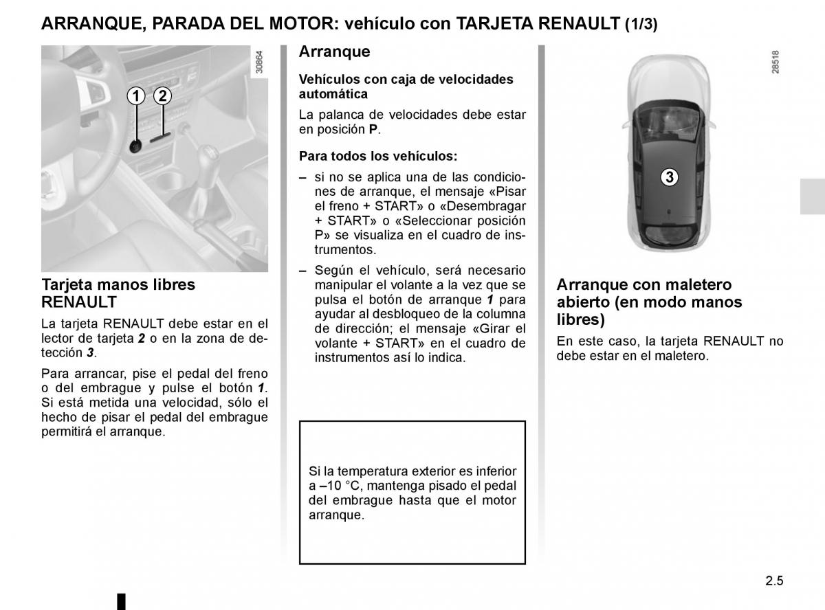 Renault Fluence manual del propietario / page 95