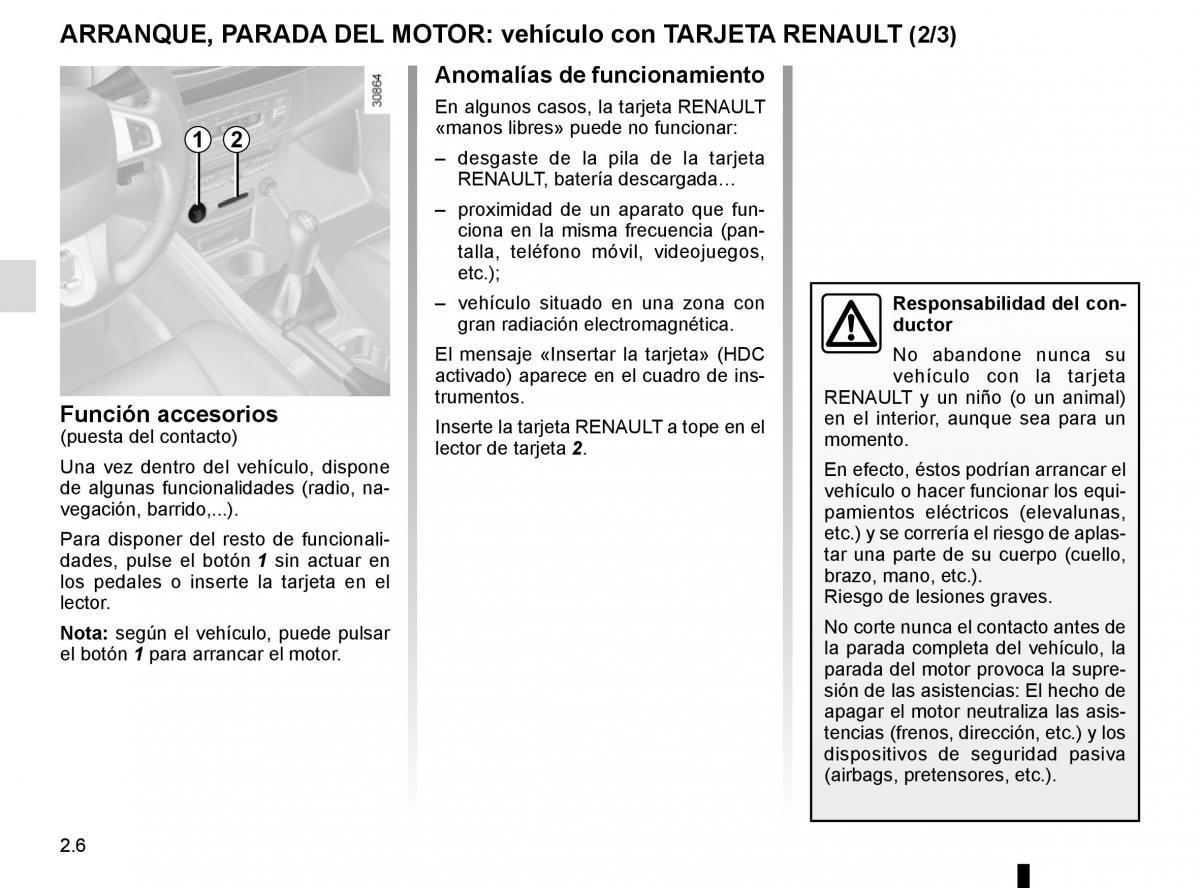 Renault Fluence manual del propietario / page 96