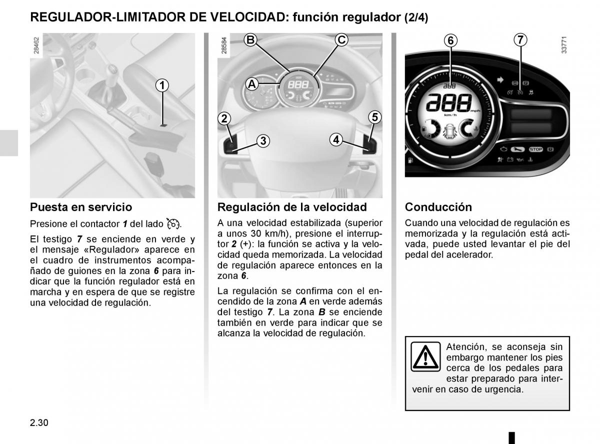 Renault Fluence manual del propietario / page 120