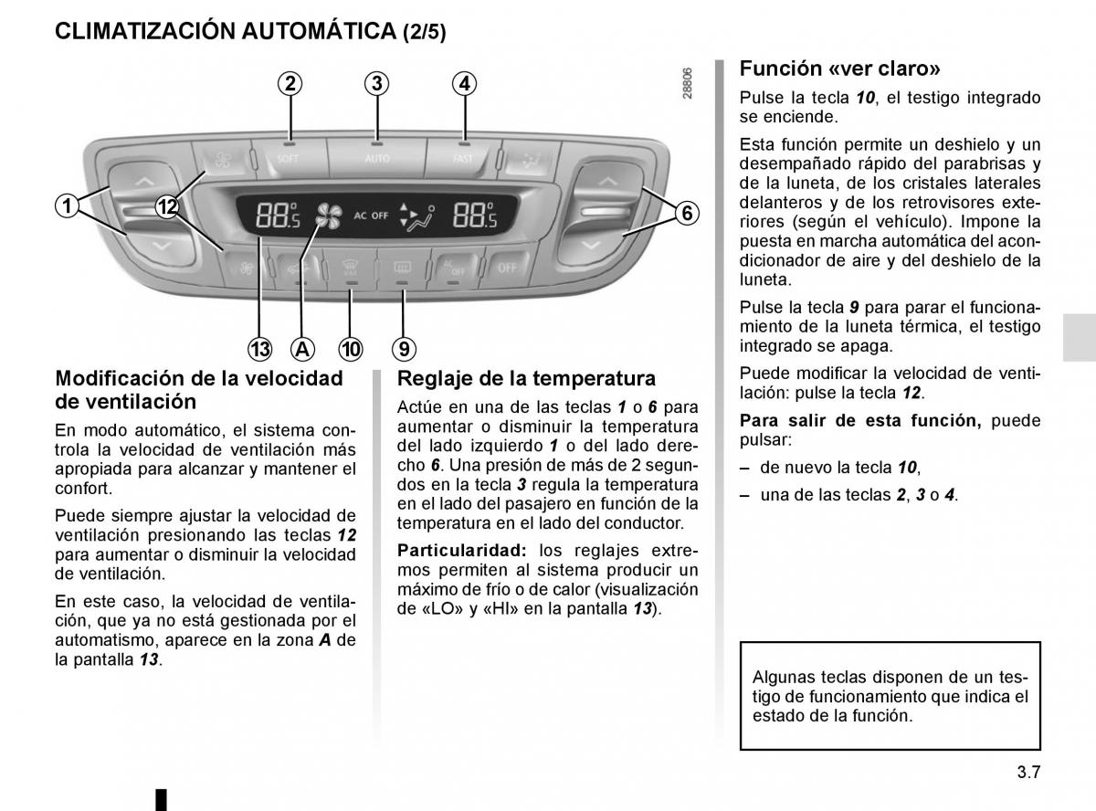 Renault Fluence manual del propietario / page 137