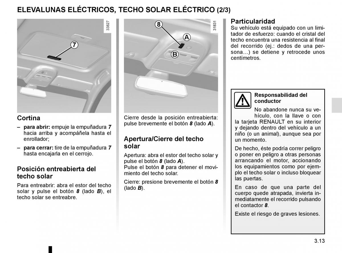 Renault Fluence manual del propietario / page 143