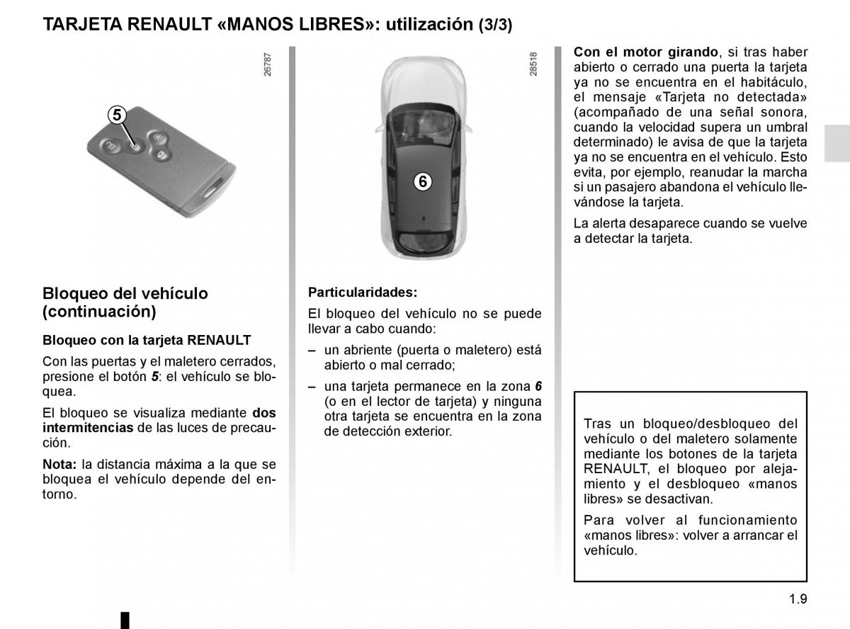 Renault Fluence manual del propietario / page 15