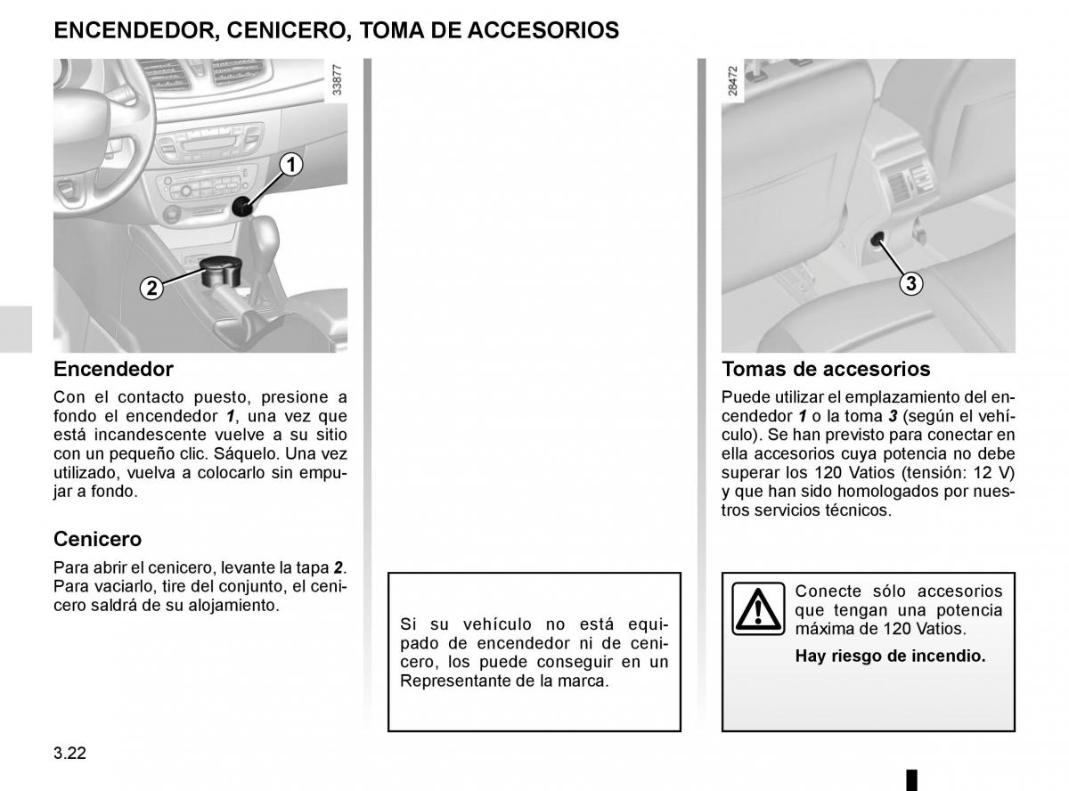 Renault Fluence manual del propietario / page 152