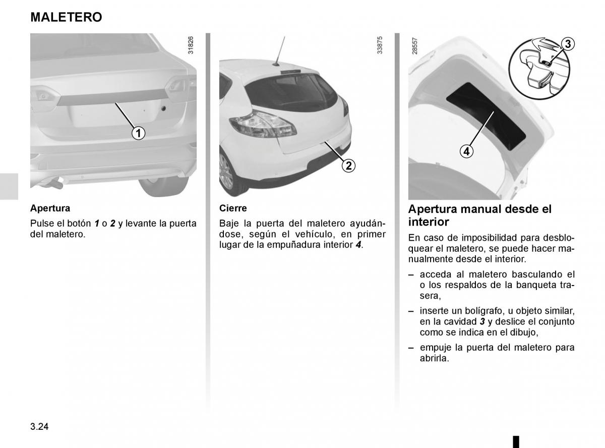 Renault Fluence manual del propietario / page 154