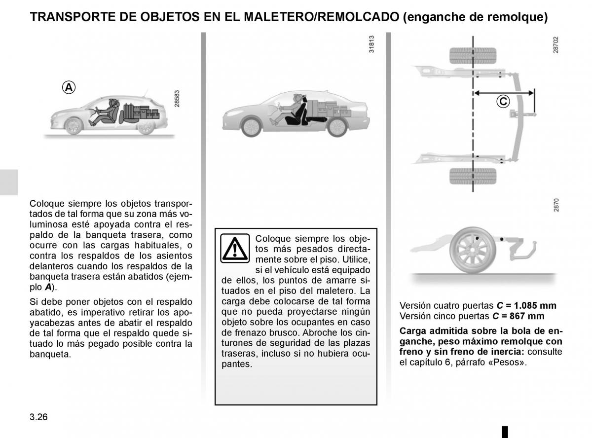 Renault Fluence manual del propietario / page 156