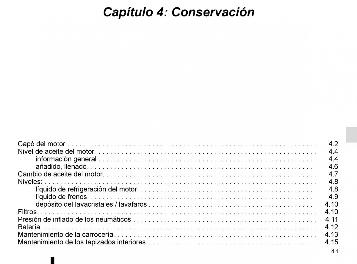 Renault Fluence manual del propietario / page 159